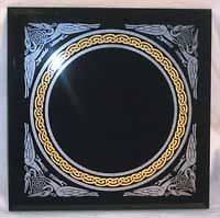 Celtic Knot Scrying Black Mirror Divination Visions