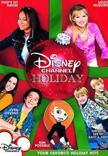 Disney Channel Holiday DVD   RAVEN LIZZIE MCGUIRE ZACK & CODY KIM 