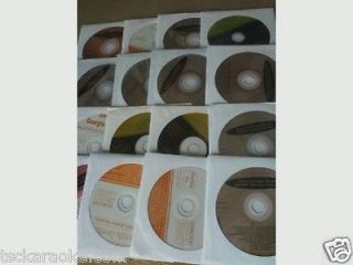 130 Disc Karaoke CDG Set 1700+ Songs Georgia Brown Legend Artists 