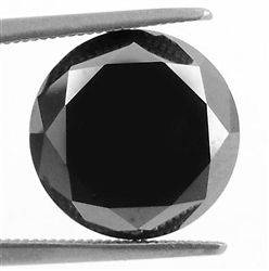   SUPER JET BLACK LOOSE MOISSANITE DIAMOND FOR ANNIVERSARY BAND RING