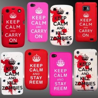   & Carry On, Stay Reem, Kill Zombies Case For Various Mobile Phones
