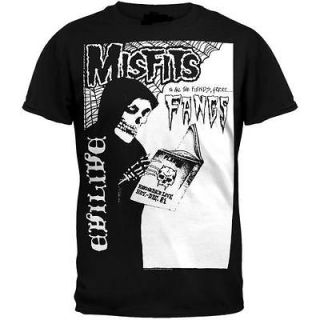 MISFITS EVILIVE FIEND FANGS MENS T SHIRT LARGE OR EXTRA LARGE DANZIG