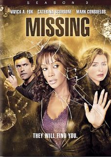 Missing   Season 2 DVD, 2006, 4 Disc Set