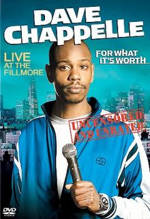 Dave Chappelle   For What Its Worth DVD, 2005