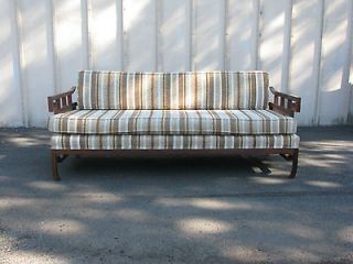 Stunning Mid Century Modern James Mont Style Sofa/ Daybed #1