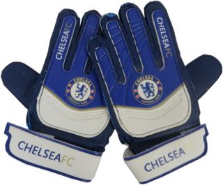 Chelsea FC Official Product Goalkeeper Gloves Latex Boys 1 Pair New 2 