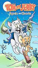 Tom and Jerry   Hijinks and Shrieks (VHS, 2003, Slip