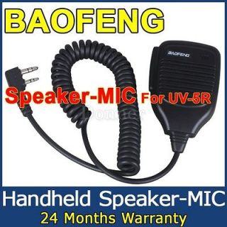 BAOFENG UV 5R Original Handheld Speaker mic For Dual Band UV 5R Radio 