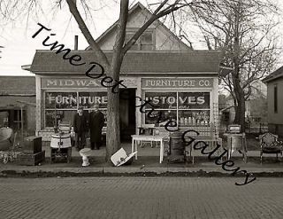 Thrift Store, Council Bluffs, Iowa  1936  Dust Bowl/Great Depression 