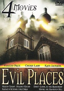 Evil Places   4 Movie Set DVD, 2002, 2 Disc Set