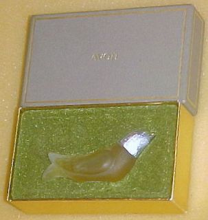 Vintage Avon Seal Mini with Charisma Perfume New in Box