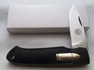 Beretta Bullet Shield Release Seki Japan Lockback Knife