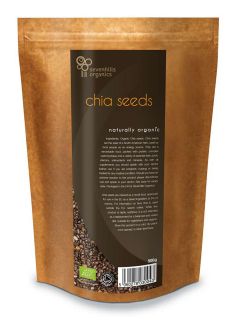 Chia Seeds 500g Raw and Organic   certified by Soil Association