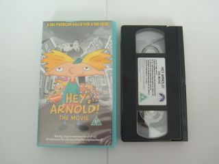 HEY ARNOLD THE MOVIE childrens video tape film