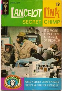 SILVER AGE 1971 LANCELOT LINK SECRET CHIMP #2 GOLD KEY
