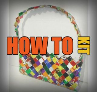 Candy Wrapper Purse HOW TO Guide Nahui Ollin, Ecoist, Recycled