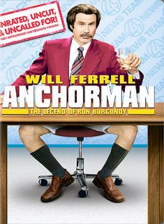Anchorman The Legend of Ron Burgundy DVD, 2004, Extended Edition 