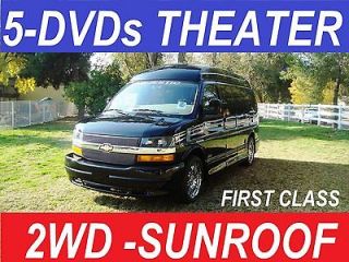 Chevrolet  Express MAJESTIC SSX HIGH TOP , 5 DVD, MOONROOF,CONVERSION 
