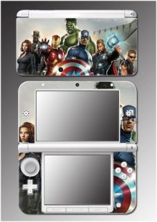Avengers Captain America Shield Thor Video Game Skin Cover 7 Nintendo 