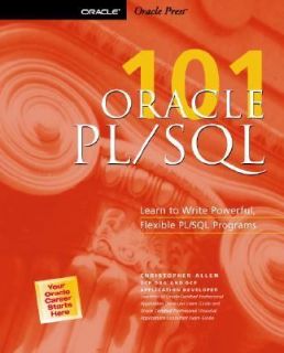 Oracle PL SQL 101 by Christopher Allen 2000, Paperback