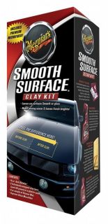 Meguiars Smooth Surface Clay Kit non abrasive clay bar Safe and easy 