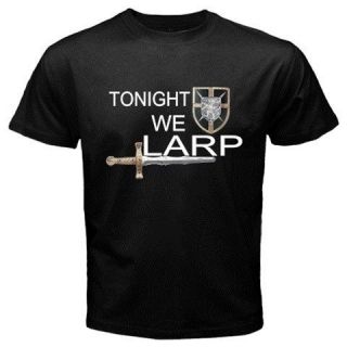 TONIGHT WE LARP Armor sword weapons Medieval Role Playing larping T 