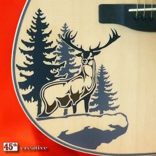 Deer Cliff acoustic guitar Decal Fender Starcaster Squi