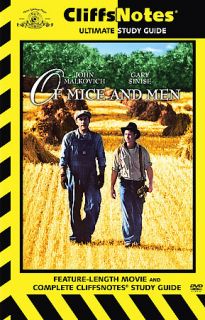 Of Mice and Men DVD, 2007, Cliff Notes Edition