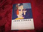 John Lennon In His Own Words Ken Lawrence Hardcover Book ISBN 