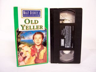 Walt Disneys Classic Original Old Yeller Movie VHS Dorothy McGuire 