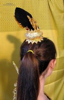 Angled Kings Golden Headpiece for Thai Drama and Dances