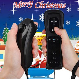 New Built in Motion Plus Remote and Nunchuck Controller For Nintendo 