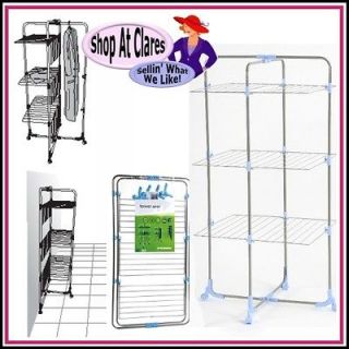 Indoor Clothes Dryer Tower Airer Laundry Drying Rack Moerman #88347