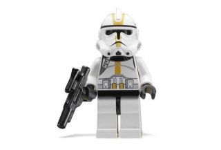 LEGO STAR WARS EP3 Yellow Clone Trooper 7655 7261 MiniFig Mini Figure