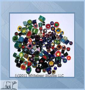 MILLEFIORI GLASS SLICES 90 COE 5 OZ VARIETY PACK