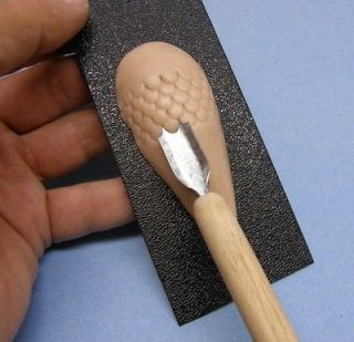   MOREZMORE OOAK Mermaid Tail Polymer Clay Miniature Sculpting Tool 5 mm