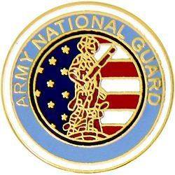 US USA Army National Guard Military Hat Lapel Pin