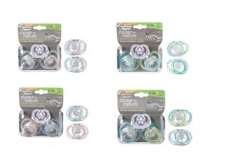 Tommee Tippee Closer to Nature STYLE Soothers 0 3m