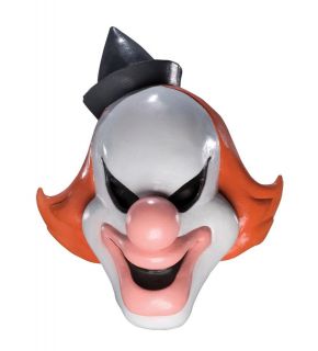 SCOOBY DOO VILLAIN GHOST CLOWN OVERHEAD ADULT LATEX MASK LICENSED 