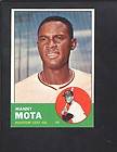 1963 Topps Baseball #141 MANNY MOTA ROOKIEEXM​T/NR