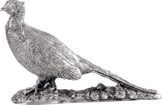 Sterling Silver Model of a single Pheasant