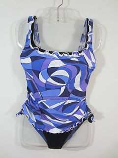 NWT Designer Profile by Gottex Swimsuit Size 34D/8 Tankini Underwire 