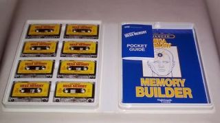 Kevin Trudeaus MEGA MEMORY Audio Cassette Tapes Set With Workbook 