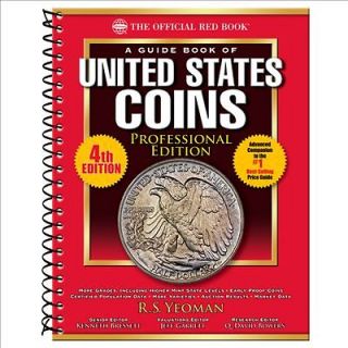 Professional Red Book Guide of U.S. Coins   New 4th Edition   Latest 