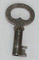 Antique Steamer Trunk Key Corbin T2