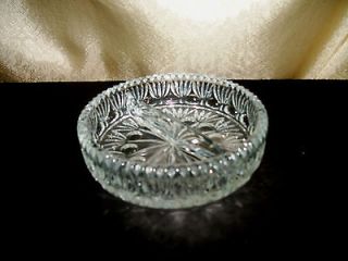   House Divided Cut 24% Lead Crystal Candy Condiments Dish, BeauT