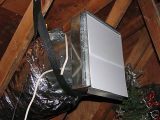 Make your own QUIET and COOL Whole House Fan System$$$