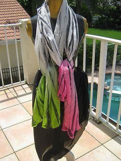 CONVERSE ONE STAR SHAWL/WRAP SHEER MATERIAL GREEN or PINK MANY 