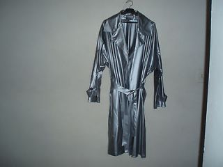 QUALITY WOMEN PLATINUM 100% PVC RAINCOAT MADE BY MESPO ONE SIZE FIT 