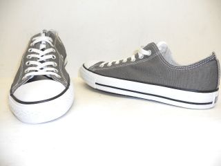 Converse Mens Chuck Taylor All Star Ox Gray/White Size 9 NWOB